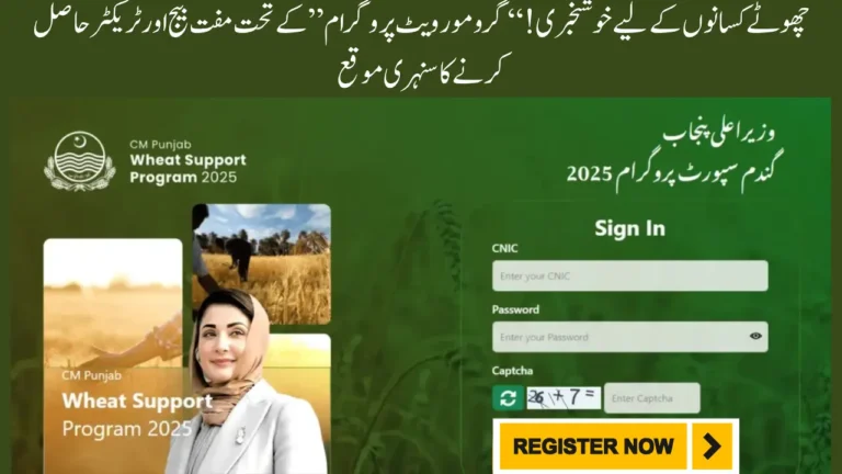CM Punjab Grow More Wheat Program 2025 – Farmers Registration, Subsidy Details & Free Seeds Info