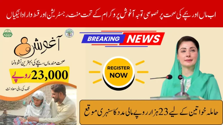 CM Punjab Aghosh Program 2026 – Apply Online to Get Rs. 23,000 Support, Eligibility & CNIC Verification Guide