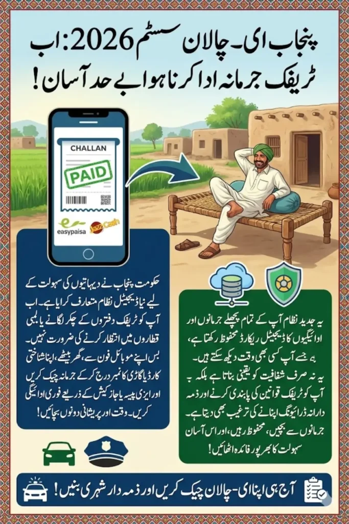 E-Challan Punjab 2026 – Verify & Pay Your Traffic Fine Online Using CNIC or Vehicle Number