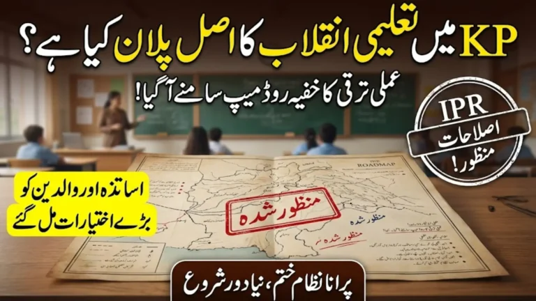 IPR Drives Education Reforms in KP – Transparent Policies & Practical Development Roadmap Unveiled