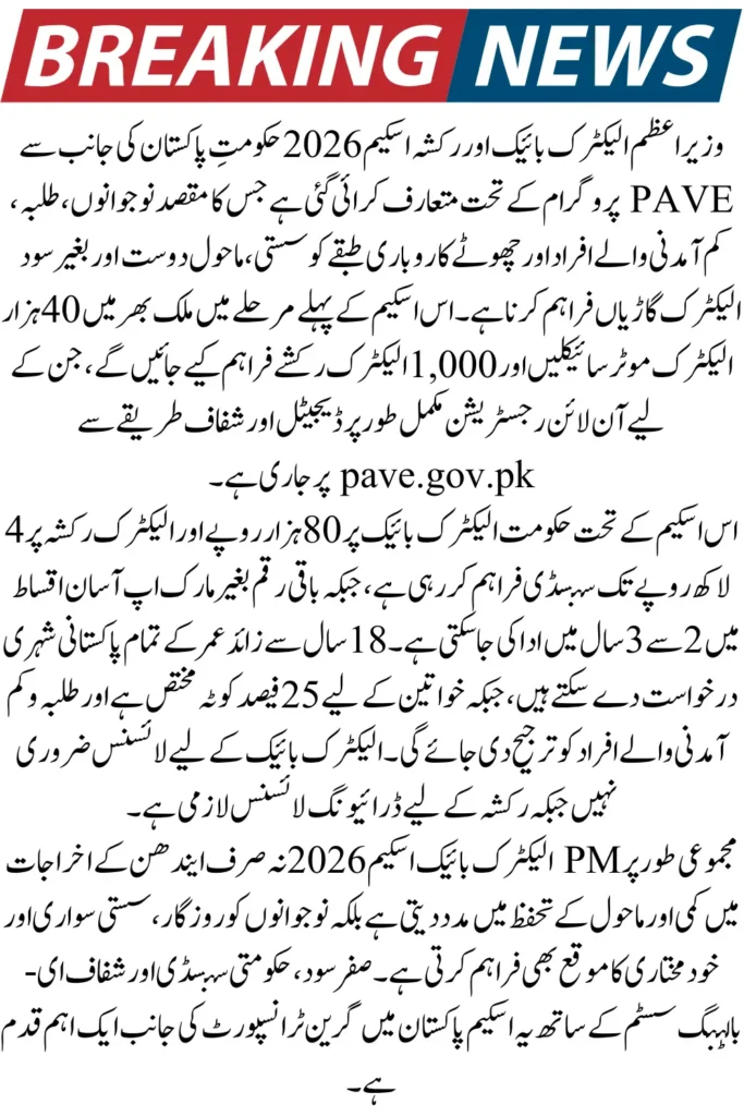 PM Electric Bike Scheme 2026 Step-by-Step Registration & Easy Financing Guide