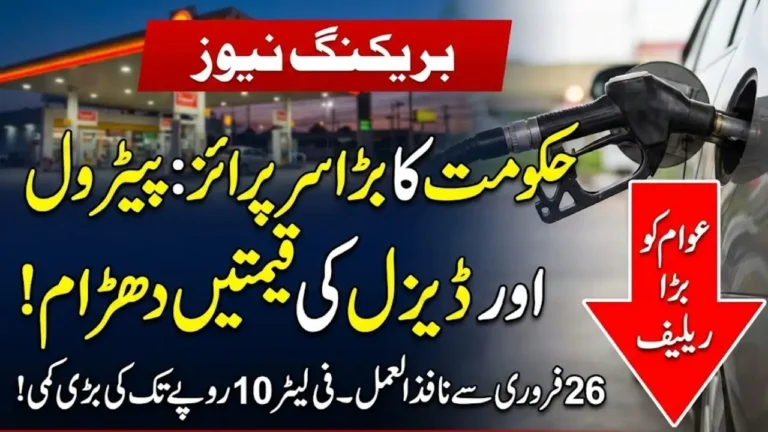 Petrol & Diesel Prices Slashed from February 26 – Latest MS & HSD Rates Update