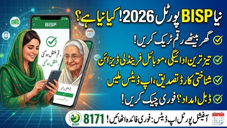 BISP 8171 Official Portal 2026 Check CNIC Eligibility & Payment Status Online