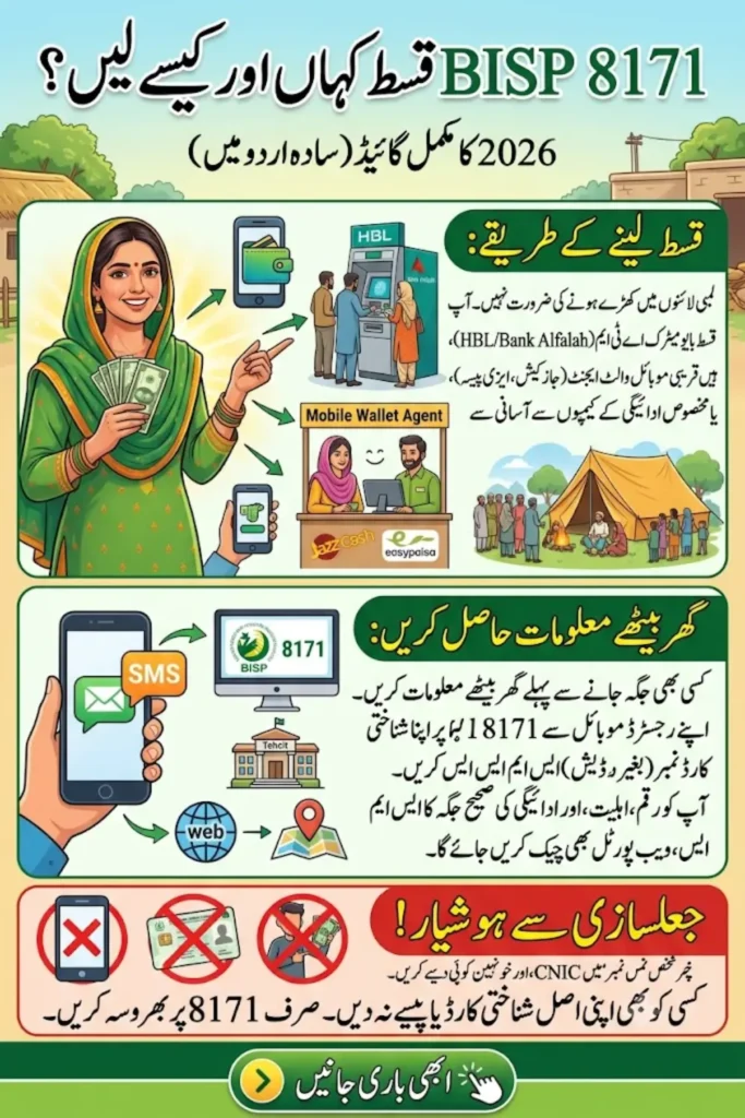 BISP 8171 Payment Locations 2026 Find Your Nearest Withdrawal Point