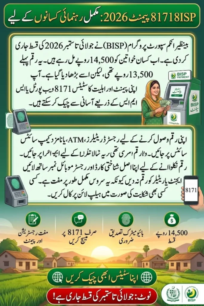 BISP Payment 2026 District-Wise Disbursement List & CNIC Status Check Now Live