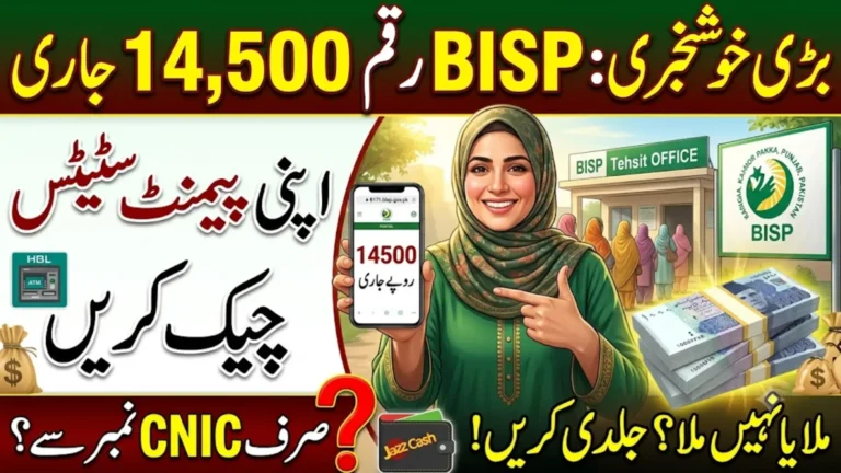 BISP Payment 2026 District-Wise Disbursement List & CNIC Status Check Now Live