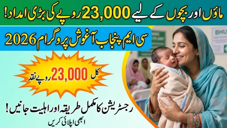 CM Punjab Aghosh Program 2026 Apply Online to Get Rs. 23,000 Support, Eligibility & CNIC Verification Guide