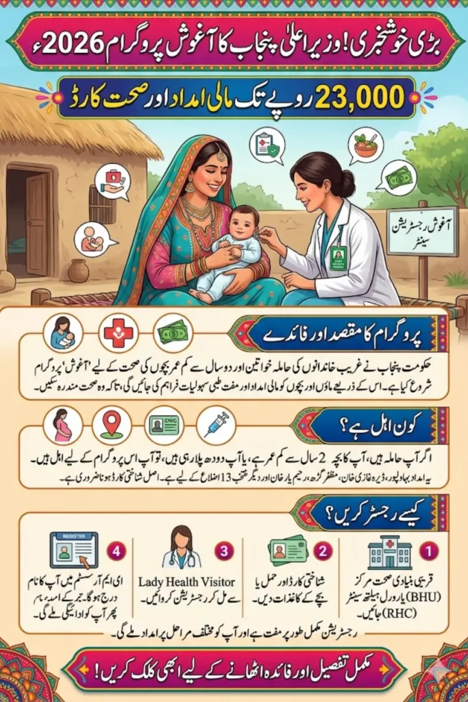 CM Punjab Aghosh Program 2026 – Apply Online to Get Rs. 23,000 Support, Eligibility & CNIC Verification Guide
