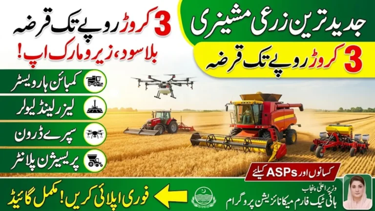 CM Punjab Farm Mechanization Program 2026: Interest-Free Loans Punjab