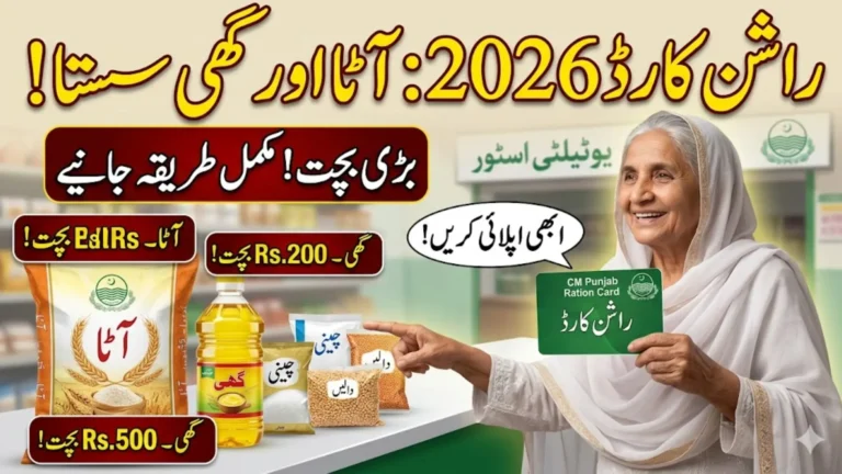 CM Punjab Ration Card 2026 Online Registration, Eligibility Check & Subsidy Distribution Update