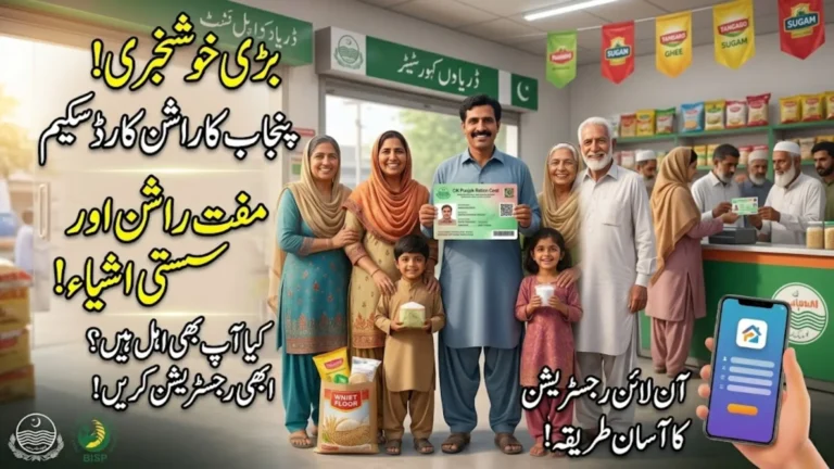 CM Punjab Ration Card 2026 – Apply Online to Get Subsidized Food Items for Low-Income Families