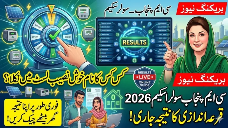 CM Punjab Solar Panel Scheme Balloting Result 2026 Winners, Status, and What to Do Next