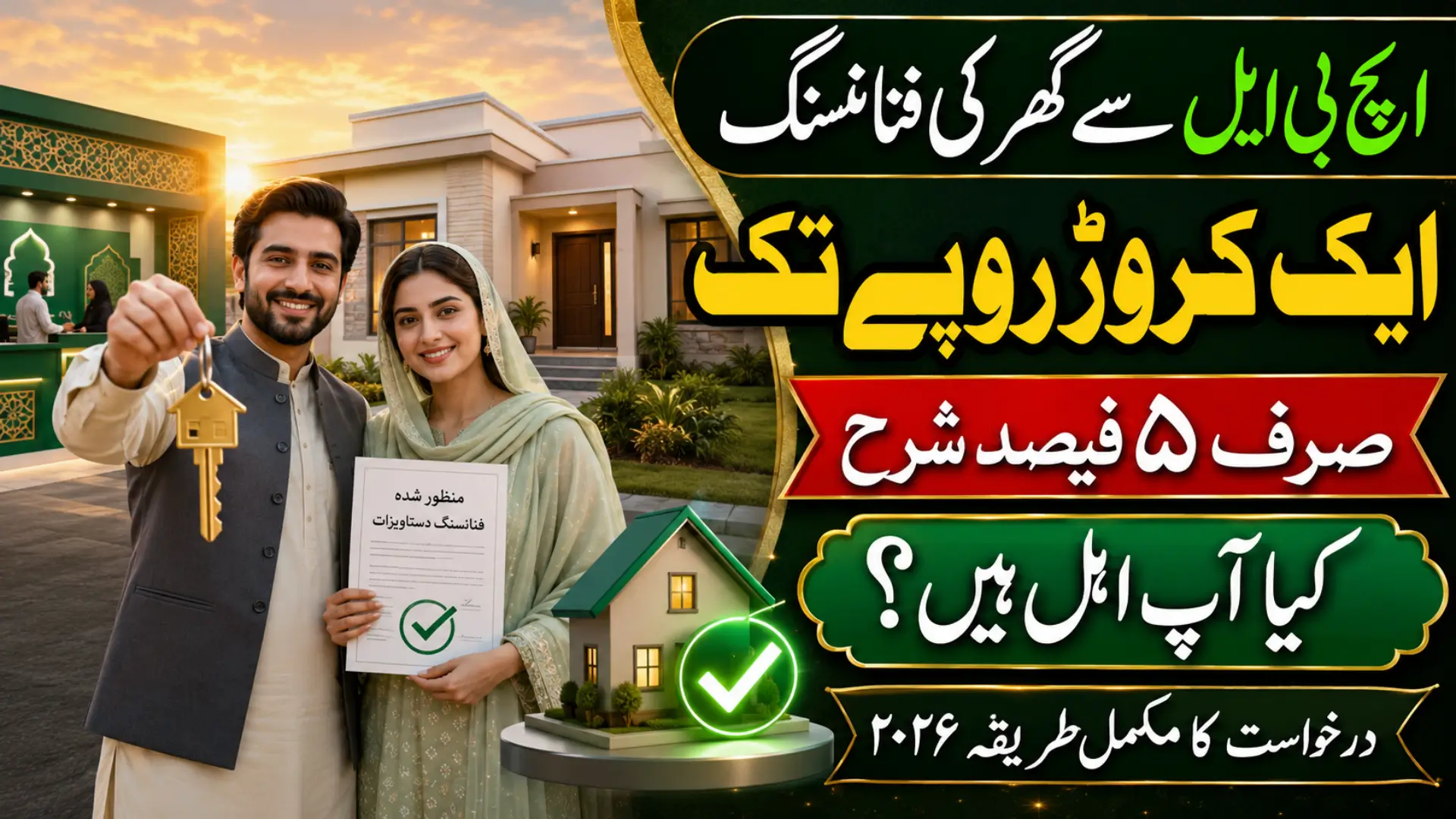 PM Housing Loan Scheme 2026 via HBL: Updated Application Guid