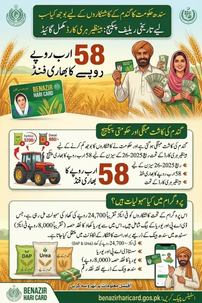 Sindh Wheat Growers Support Program 2026 Subsidy, Eligibility & Status Check