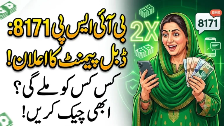 BISP 8171 Double Payment 2026 Check Rs. 27,000 Release Status via CNIC Online
