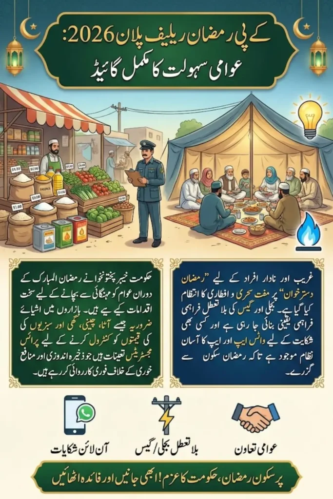 KP Ramadan Relief Plan 2026 Complete Guide to Public Relief Measures in Khyber Pakhtunkhwa