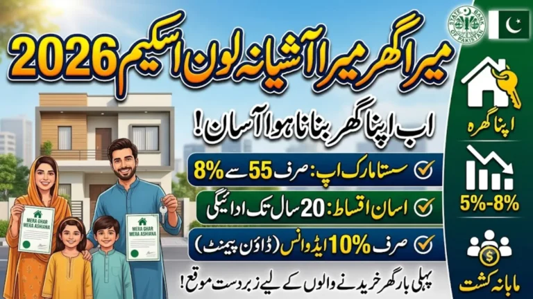 Mera Ghar Mera Ashiana (MGMA) Scheme 2026 Fastest Home Loan Approval Process via HBL & UBL