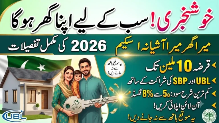 Mera Ghar Mera Ashiana Scheme 2026 Apply via UBL Bank for Fastest Loan Approval