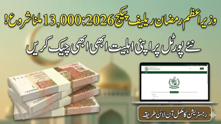 PMRRP Portal 2026 Registration Guide How to Apply for Prime Minister Ramzan Relief Package Online