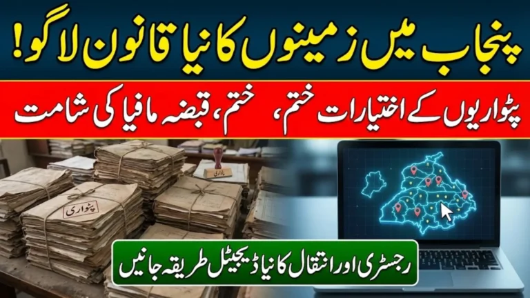 Punjab Land Law Reforms 2026 Complete Guide to New Property Ownership and Land System Changes
