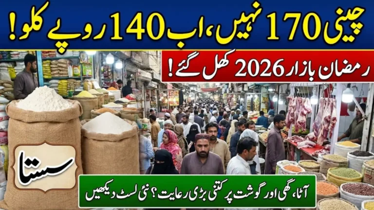 Ramadan Bazaars 2026 Open with Major Discounts on Flour, Sugar, Meat and Essential Items Across the City