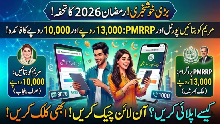 Maryam Ko Batain Portal & PMRRP NITB Gov PK Online Check Full Registration and Eligibility Guide 2026
