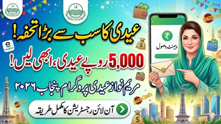 Maryam Nawaz Eidi Program Online Registration How to Apply for Eidi from the Government of Punjab