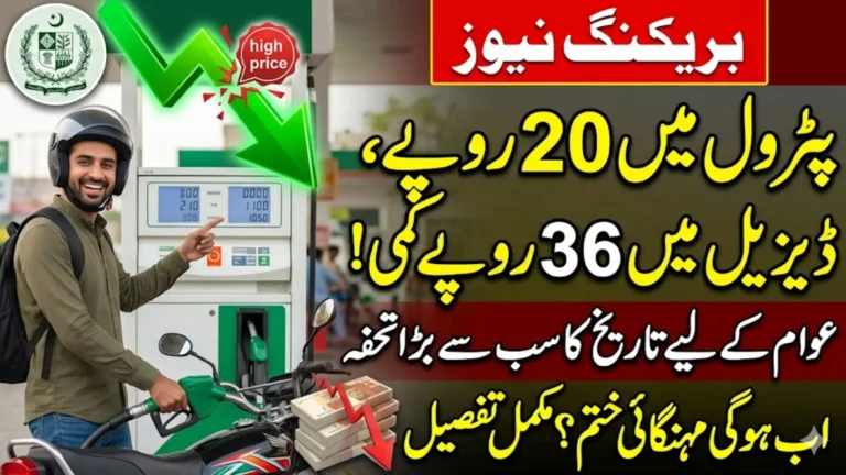 Petrol Price Reduction in Pakistan June 2026: Govt Expected to Announce Massive Cut in Petrol and Diesel Rates