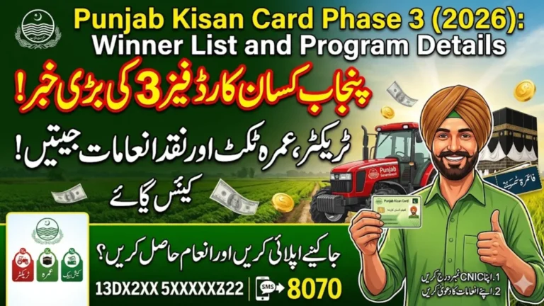 Punjab Kisan Card Phase 3 Winners List 2026 Check Your Name & Claim Rewards Online Now