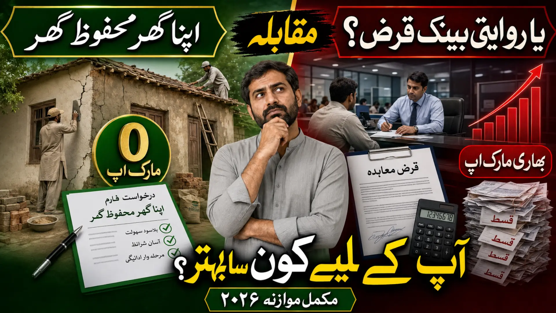 Apna Ghar Mehfooz Ghar vs Bank Loan – Which Is Better in 2026?