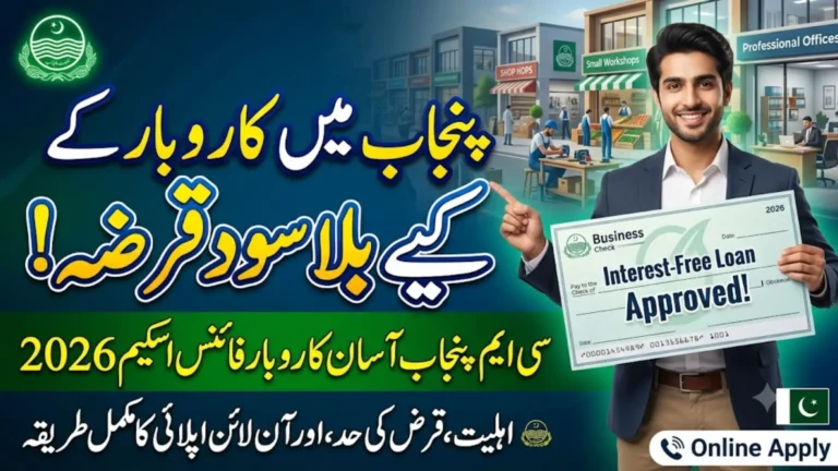 CM Punjab Asaan Karobar Finance Scheme 2026: Eligibility, Loan Limit and Online Application Process