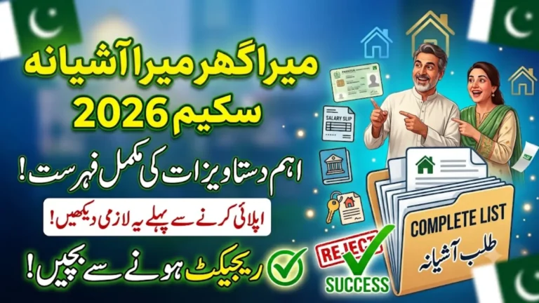 Mera Ghar Mera Ashiana Required Documents 2026 Complete Checklist Before Applying