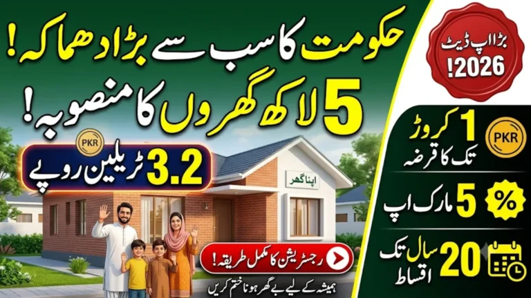 PM Apna Ghar Programme 2026 – Rs. 3.2 Trillion, 5 Lakh Ghar Plan