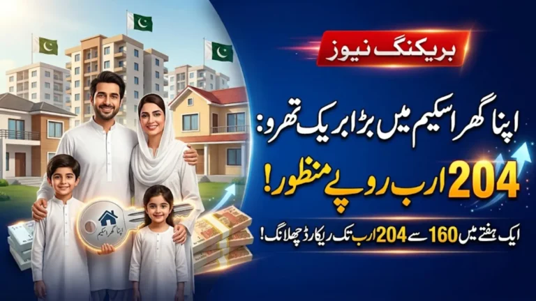 PM Apna Ghar Scheme – Banks Approve Rs. 204 Billion Housing Finance