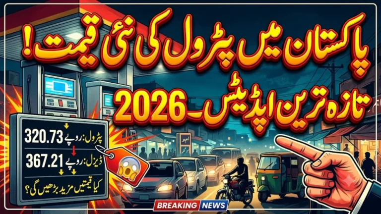 Petrol Price in Pakistan Today – Latest Rates & Updates 2026