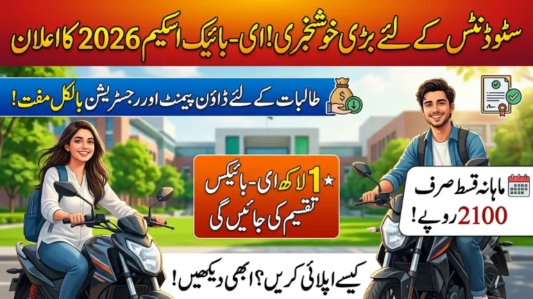Punjab Student E-Bike Scheme 2026 Eligibility, Installment Plan and How to Apply