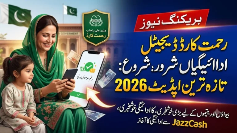 Rehmat Card Digital Payments Begin – Latest Update 2026