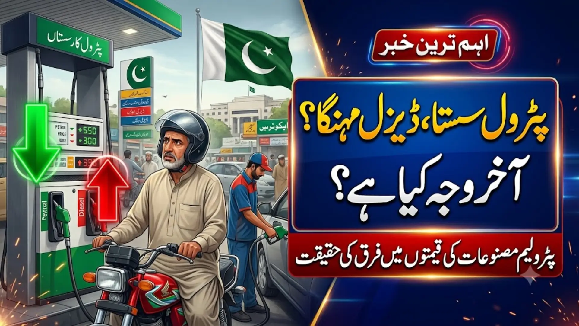 Why Petrol Fell But Diesel Rose – Pakistan Fuel Prices Explained