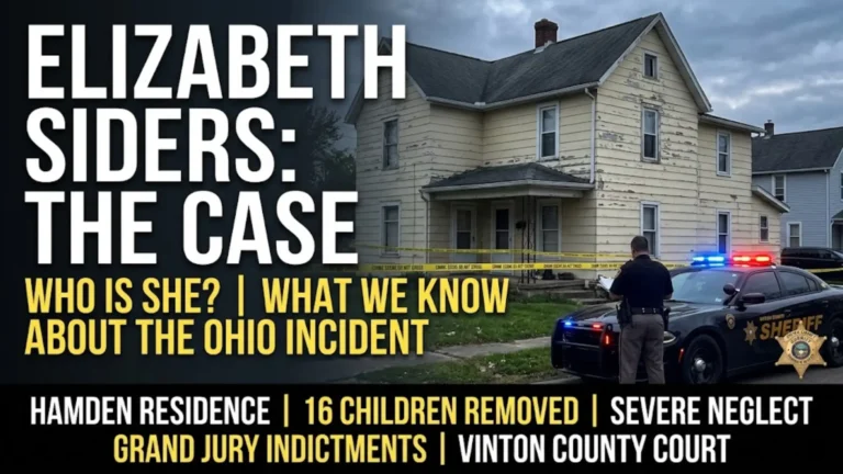 Elizabeth Siders: Who Is She and What We Know About the Ohio Case